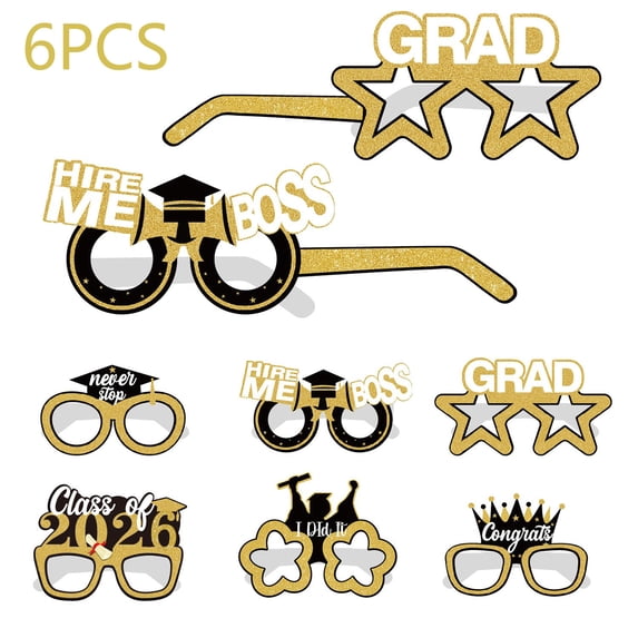 HaCpiu 2026 Graduation Party Decorations, Congrats Grad Party Bundle for Class of 2026 Grad Party, Graduation Decorations for High School, College Graduation & Photo Props Decor
