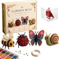 thumbnail image 1 of HaCpiu Garden Bugs Beaded Craft Kit, 3D Animal Themed Beadwork Kit with 4 Cute Designs and Instructions, Beaded Animals Kits for Beginners, Craft Enthusiasts, Desktop & Home Decor, 1 of 8