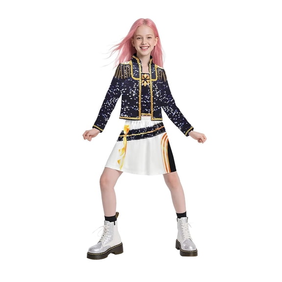 HaCpiu Singer Cosplay Costume, Halloween Costumes for Women, Stage Performance Idol Costume Outfit
