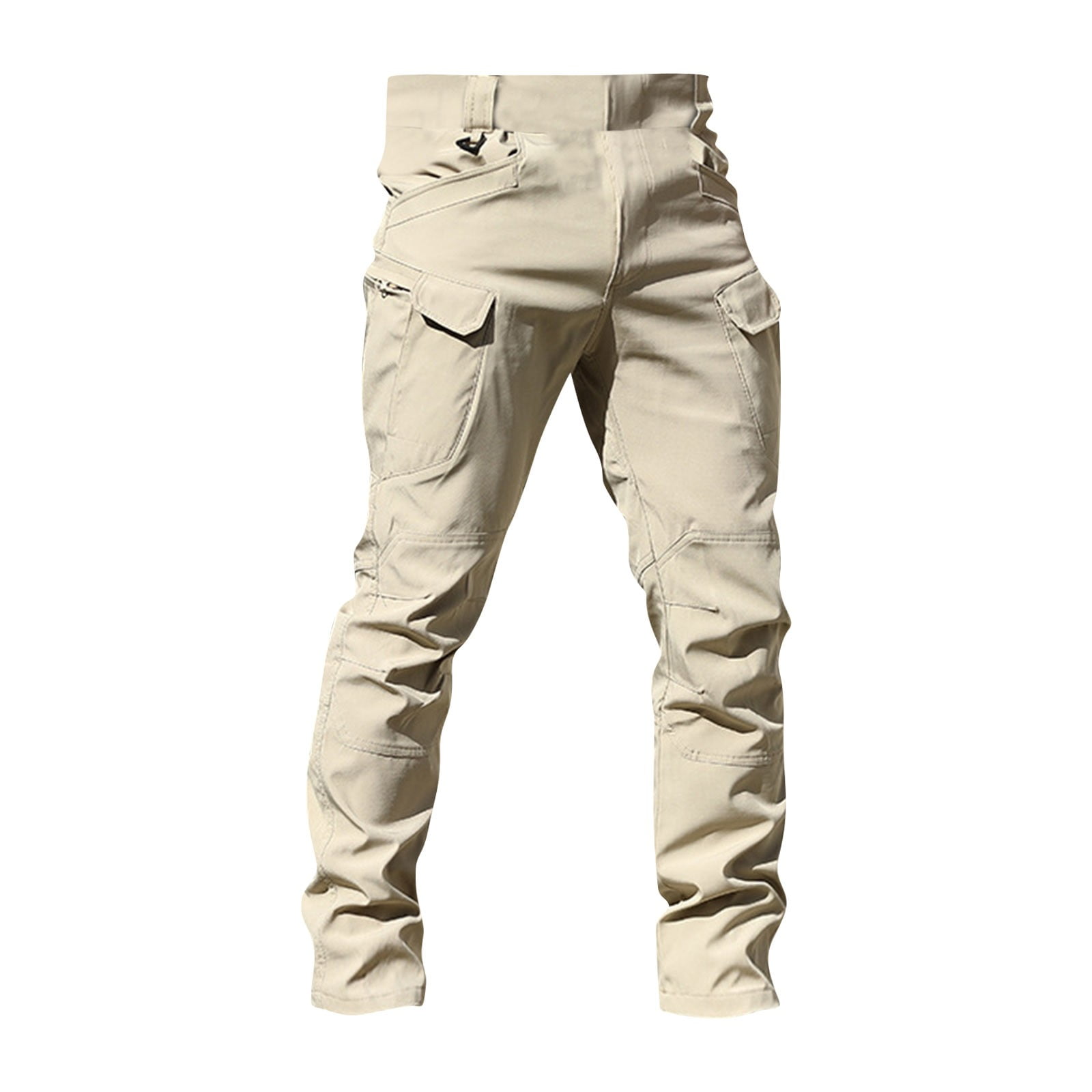 HaHaHappy Men's Cargo Pants Hight Waist Wide Leg Athletic Pants Summmer