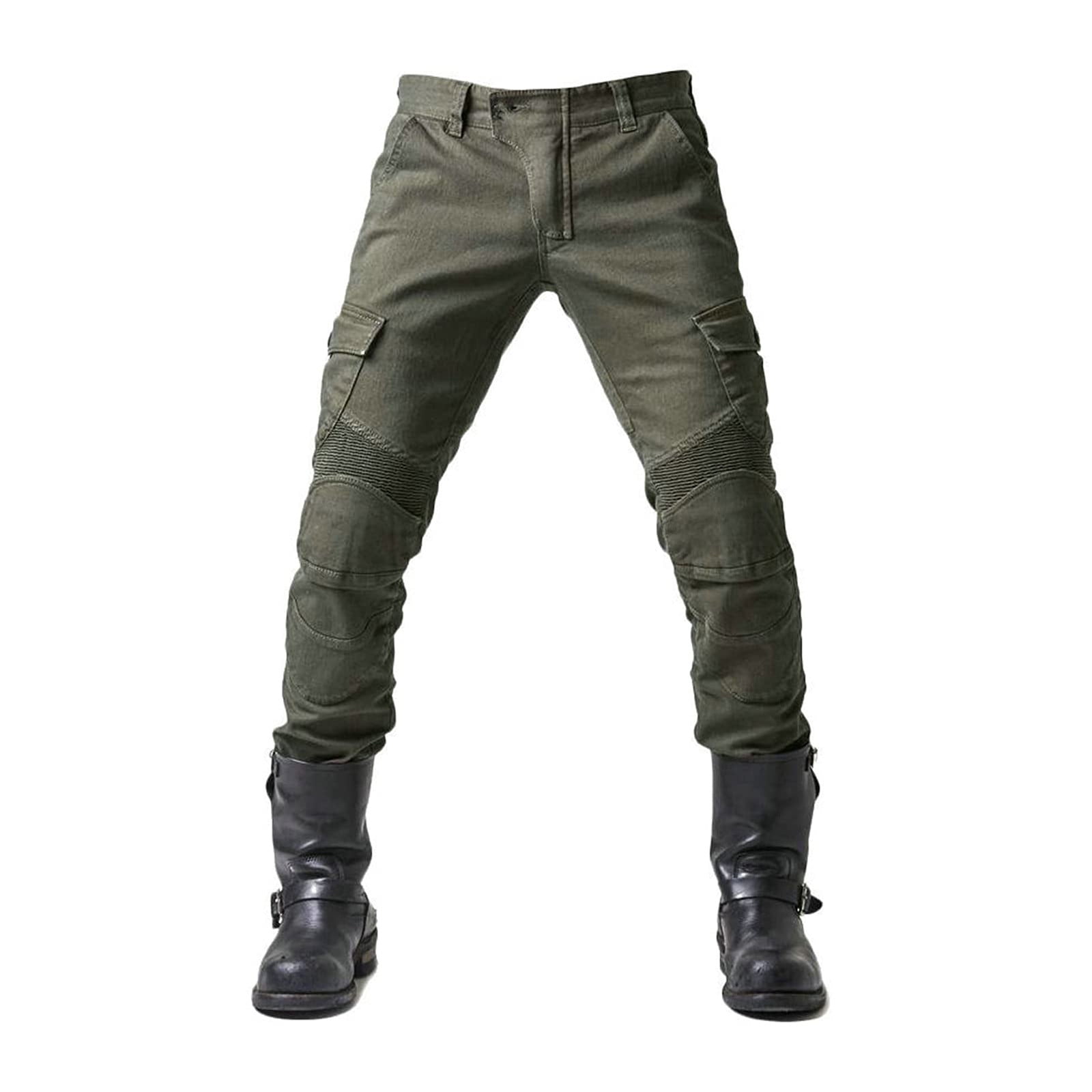 HaHaHappy Motorcycle Riding Pants Wide Leg Hight Waist Racing Jeans ...