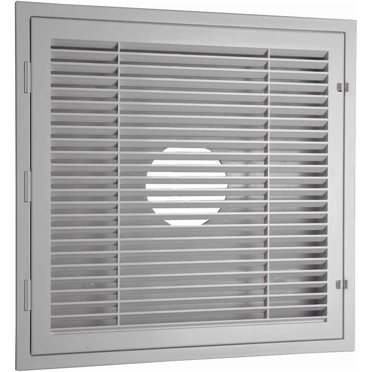 TruAire 1010MAS R6 Fiberglass Lay-In Diffuser – 2x2 FT, For Drop Ceilings