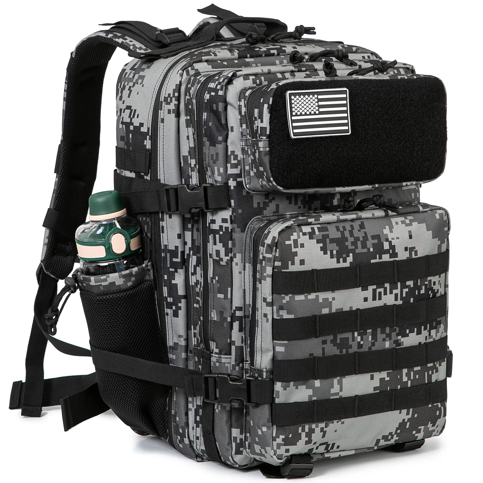 Haadid 25L/45L Backpack for Hiking, Outdoor Daypack for Travel & College, Water-Resistant Laptop Backpack for Men & Women