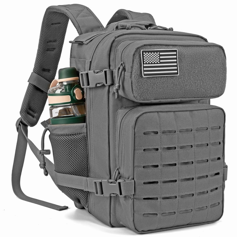 backpack for travel 3 days S.O.C. Day Pass Bag (Black) a padded laptop pocket Haadid 25L/45L Backpack for Hiking,
