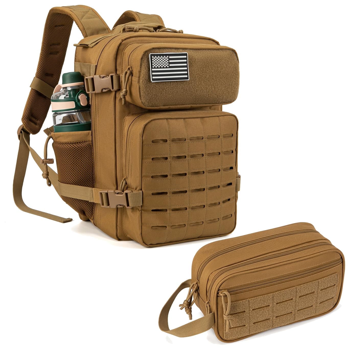 Haadid 25L Tactical backpack & Tactical Toiletry Bag