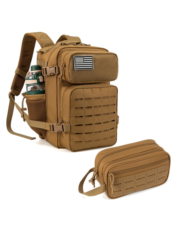 25L Tactical backpack & Tactical Toiletry Bag