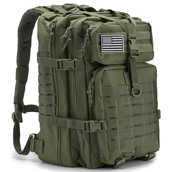 Haadid 45L Military Tactical Backpacks For Men Camping Hiking Trekking Daypack Bug Out Bag Lage MOLLE 3 Day Assault Pack