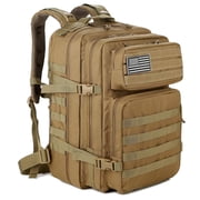 Haadid 45L Outdoor Hiking Backpack for Camping & Travel, Durable Water-Resistant Pack with Laptop Sleeve