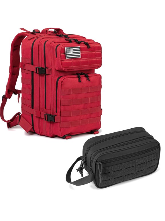 45L Tactical backpack & Tactical Toiletry Bag