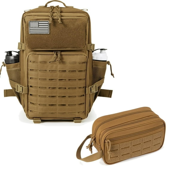 Haadid 45L Tactical backpack & Tactical Toiletry Bag