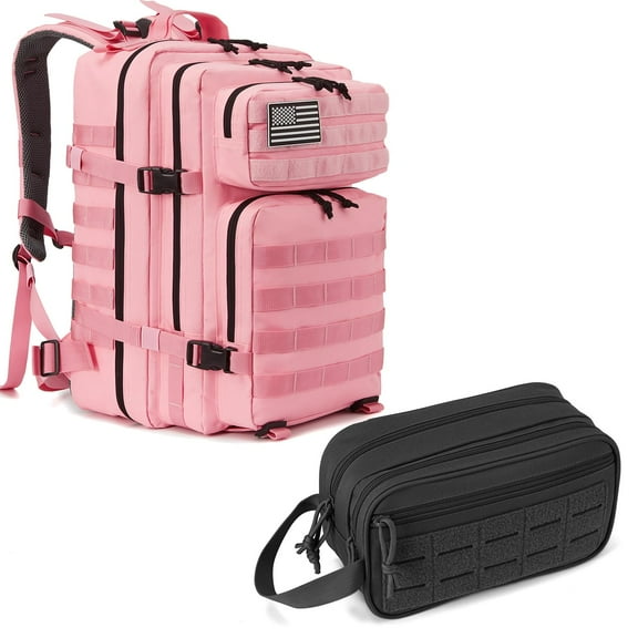 Haadid 45L Tactical backpack & Tactical Toiletry Bag