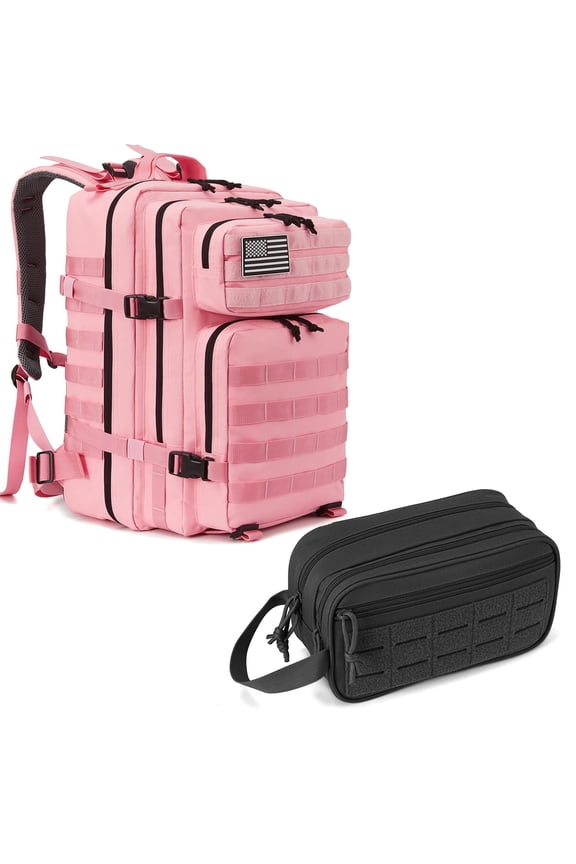45L Tactical backpack & Tactical Toiletry Bag