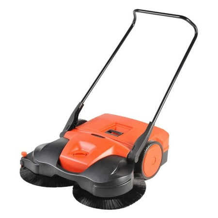 Haaga 497, Triple Brush, Manual Walk Behind Push Sweeper