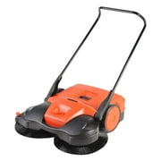 Haaga 497, Triple Brush, Manual Walk Behind Push Sweeper