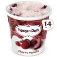 thumbnail image 1 of Haagen Dazs Cherry Vanilla Ice Cream, Gluten Free, Kosher, 14 oz, 1 of 12