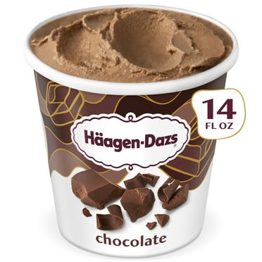 Haagen Dazs Chocolate Ice Cream, Gluten Free, Kosher, 14 oz