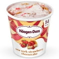 thumbnail image 1 of Haagen-Dazs New York Strawberry Cheesecake Ice Cream, 14oz, 1 of 13