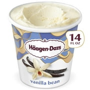 Haagen Dazs Vanilla Bean Ice Cream, Gluten Free, Kosher, 14 oz