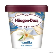 Haagen Dazs Vanilla Ice Cream, Gluten Free, Kosher, 1 Package, 14oz