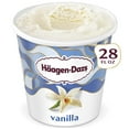 thumbnail image 1 of Haagen Dazs Vanilla Ice Cream, Gluten Free, Kosher, 28oz, 1 of 10