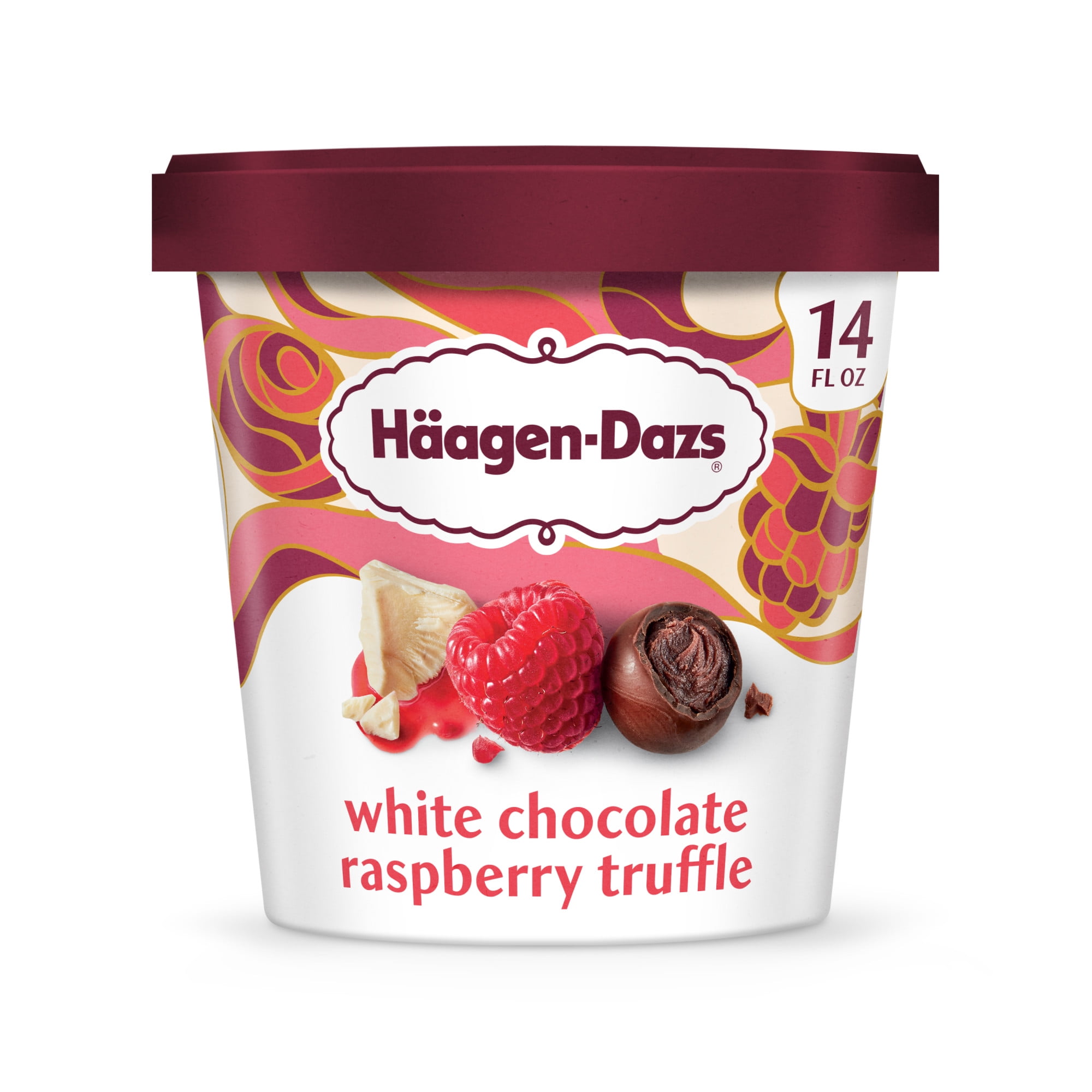 White Chocolate Raspberry Truffle Haagen Dazs