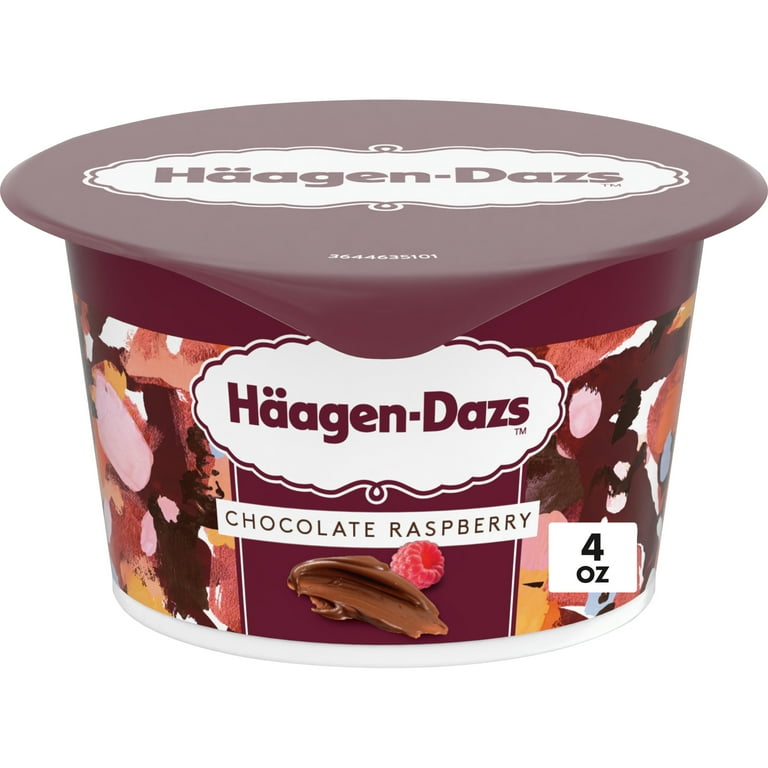 Haagen Dazs Yogurt Style Snack, Cultured Cream, Chocolate