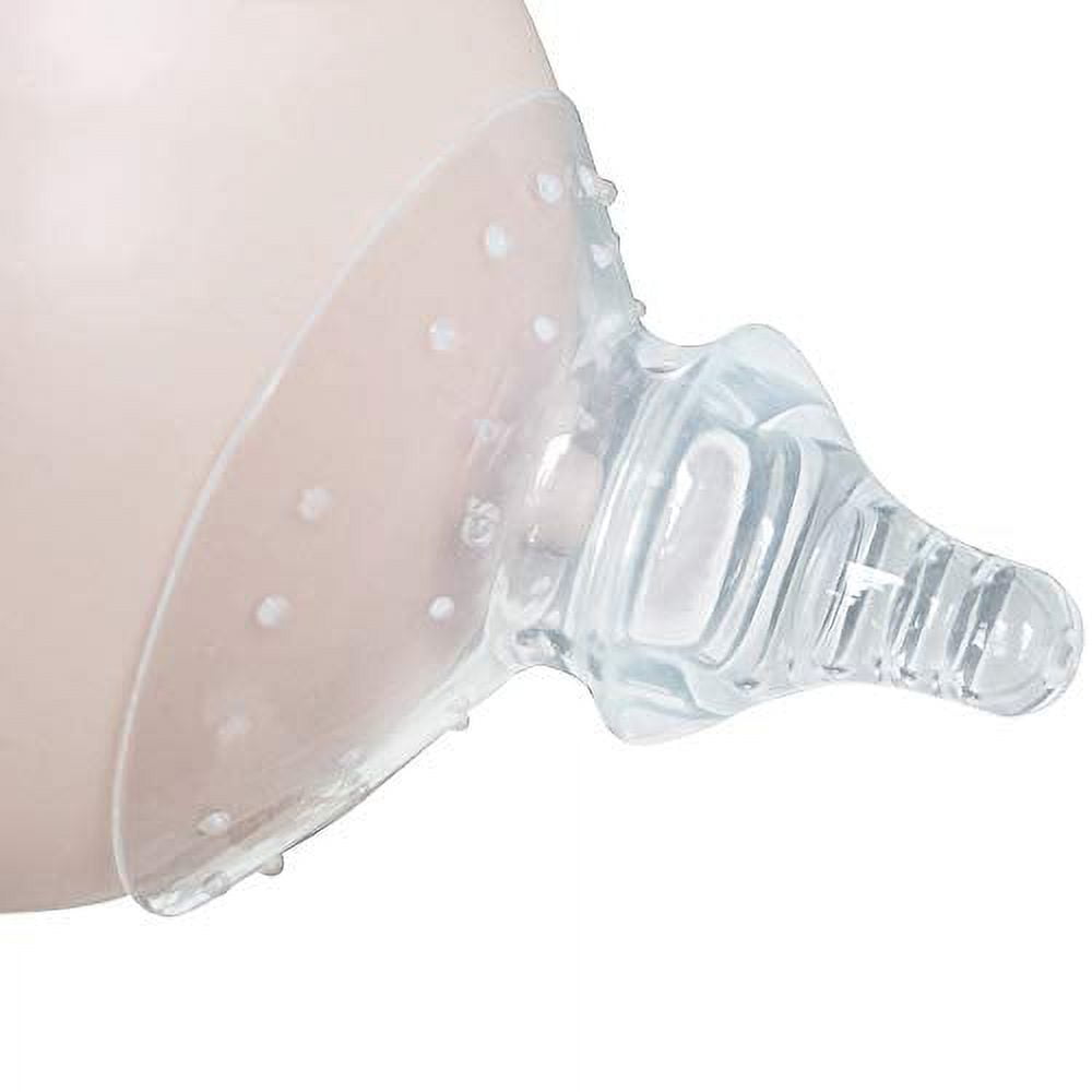  haakaa Nipple Shields Breast Shields for Nursing New Upgrade  Extra-Soft Flexible, 1pc : Baby