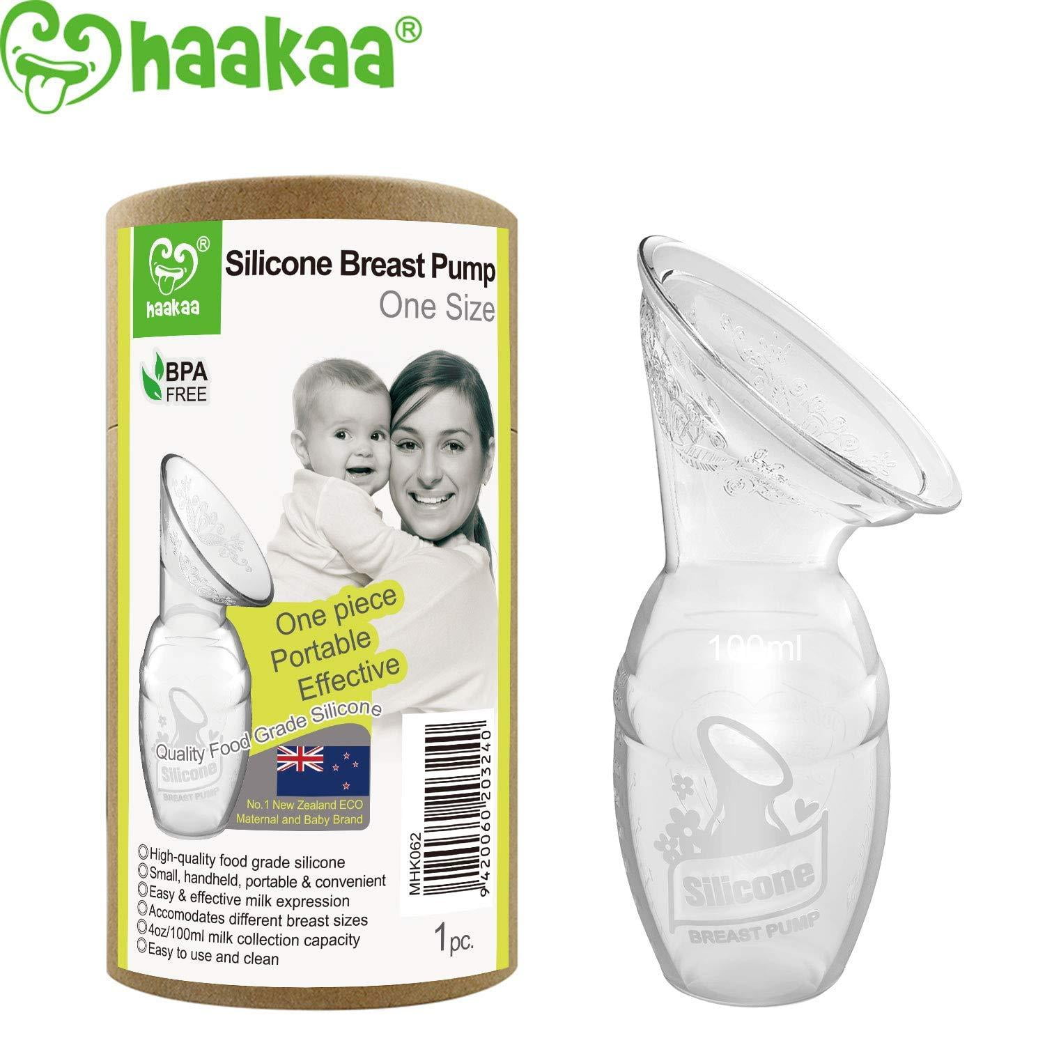 Haakaa Silicone Breastfeeding Manual Breast Pump Milk Pump 100