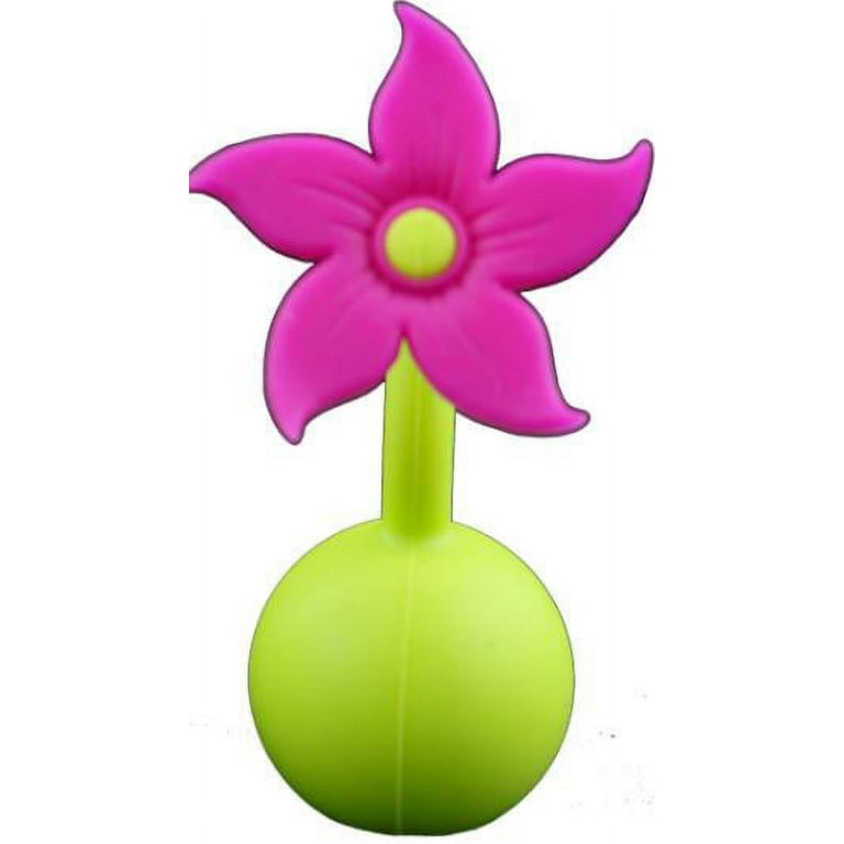 Haakaa Silicone Flower Stopper Purple