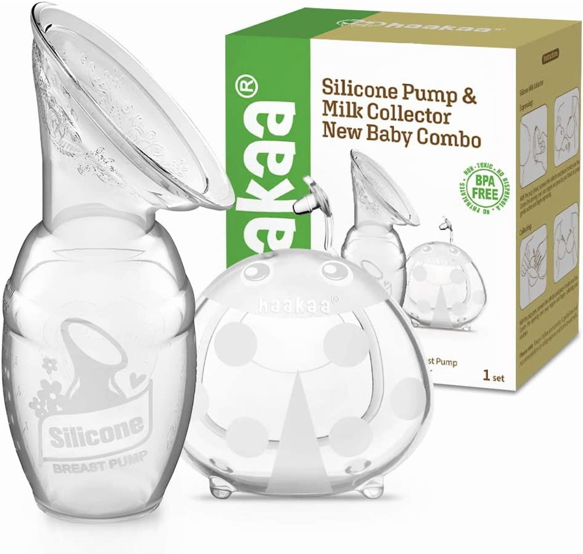 Haakaa Silicone Pump & Milk Collector New Baby Combo