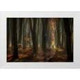 thumbnail image 1 of Haaksma, Piet 32x23 White Modern Wood Framed Museum Art Print Titled - Early Horse Ride, 1 of 4