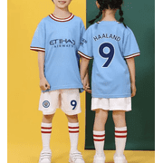 Haaland Children Jersey, Haaland Kids Jersey, Haaland Youth Jersey, Manchester City Football Club Erling Haaland Jersey, Football Jersey, Soccer Jersey