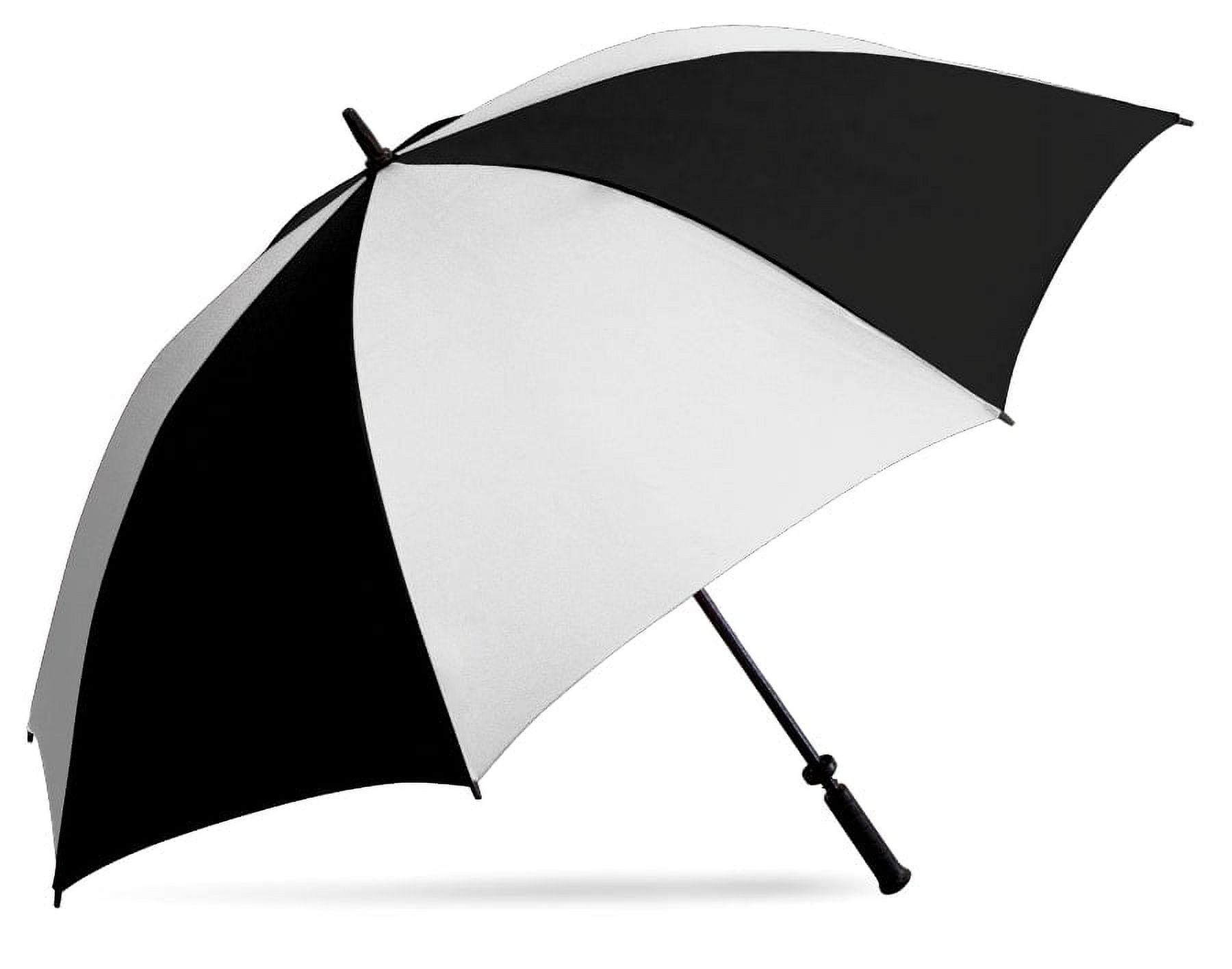 Haas-Jordan Golf 62" Pro-Line Umbrella Black/White