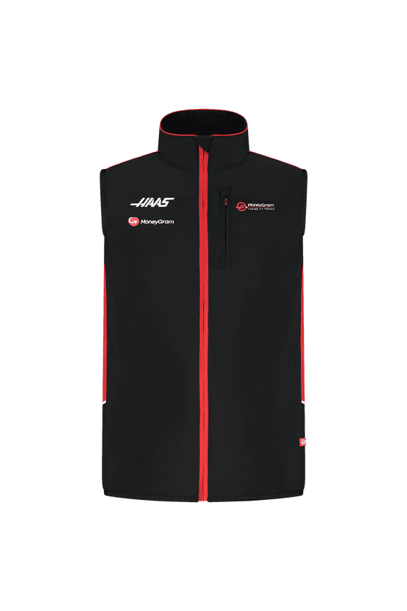 Haas Racing F1 2024 Men's Team Lightweight Vest - Black