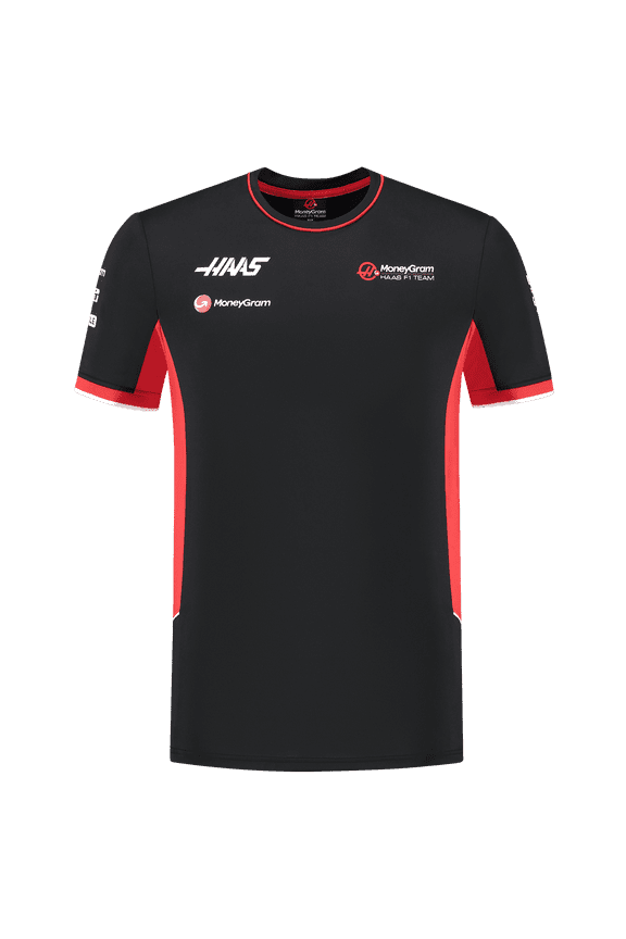 Haas Racing F1 Team Fitted T-Shirt - Black