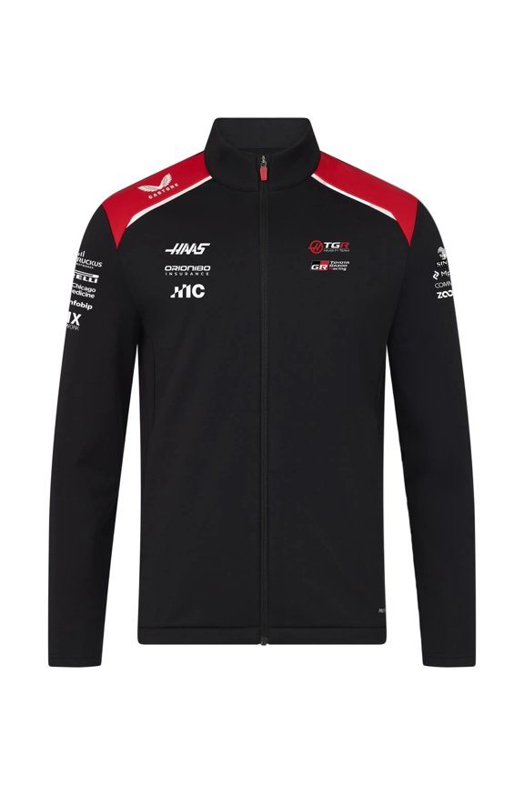 Haas Racing F1 2026 Team Softshell Jacket - Black