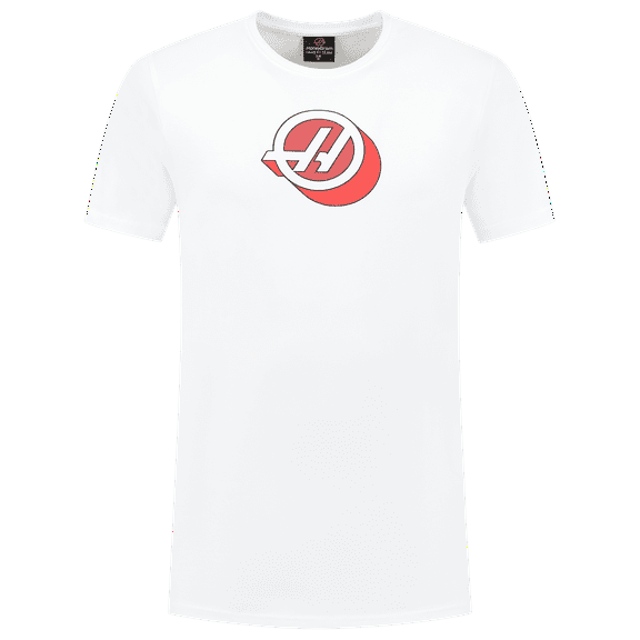 Haas Racing F1 3D Roundel T-Shirt - White