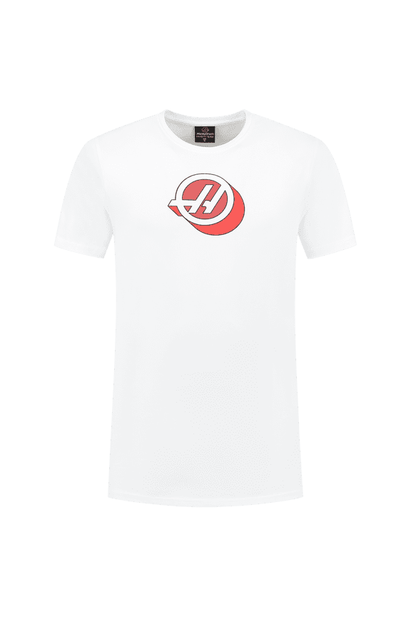 Haas Racing F1 3D Roundel T-Shirt - White