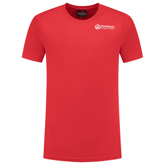 Haas Racing F1 Dynamic Roundel Essentials T-Shirt - Red