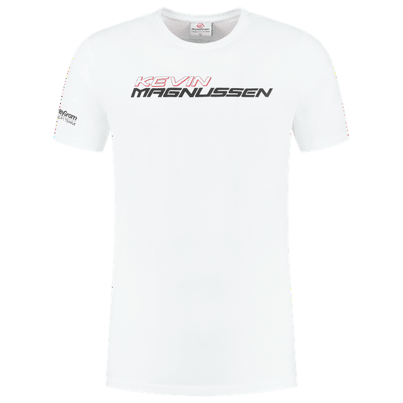 Haas Racing F1 Kevin Magnussen T-Shirt - White
