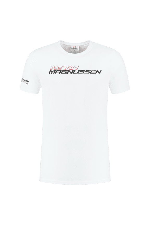 Haas Racing F1 Kevin Magnussen T-Shirt - White