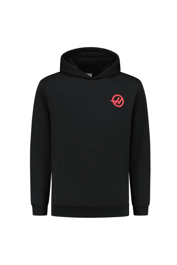 Haas Racing F1 Logo Hoodie - Black