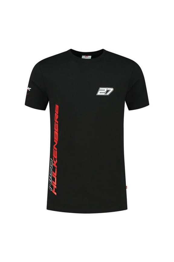 Haas Racing F1 Nico Hulkenberg #27 T-Shirt - Black