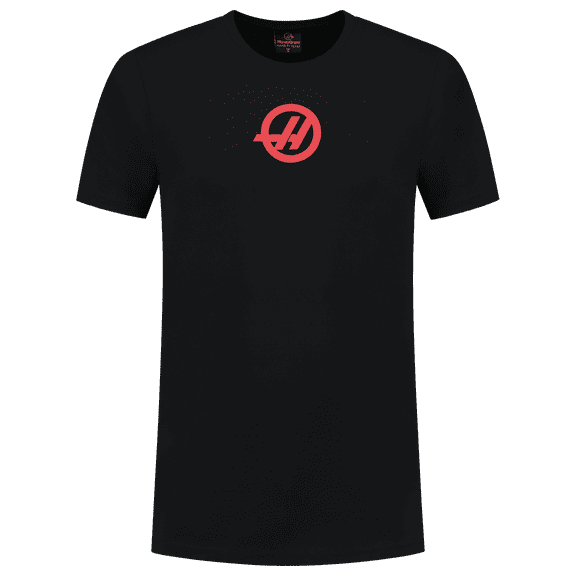 Haas Racing F1 Roundel Essentials T-Shirt - Black
