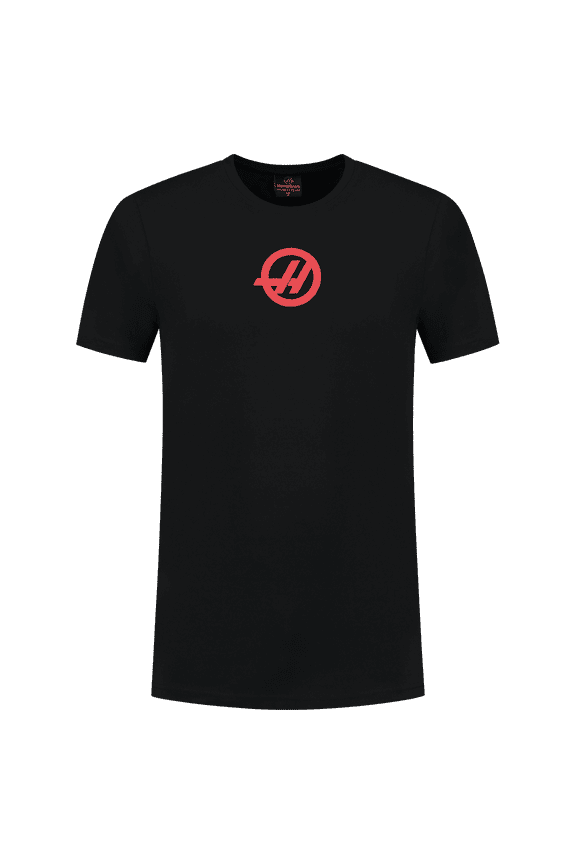 Haas Racing F1 Roundel Essentials T-Shirt - Black