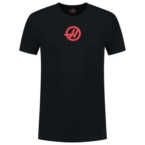 Haas Racing F1 Roundel Essentials T-Shirt - Black