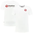 thumbnail image 1 of Men's White Haas F1 Team 2025 Fan Wear Roundel Essentials T-Shirt, 1 of 3