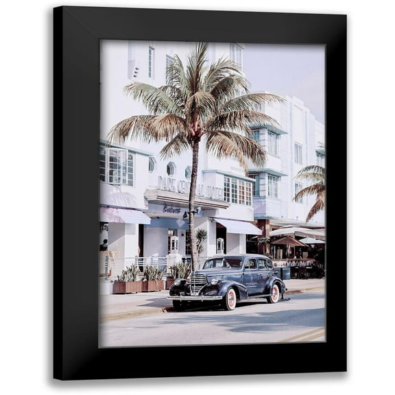 Haase, Andrea 11x14 Black Modern Framed Museum Art Print Titled - Miami Beach Park Central Hotel