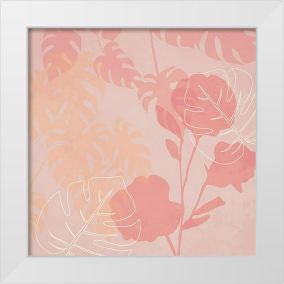 Haase, Andrea 12x12 White Modern Wood Framed Museum Art Print Titled - Greenhouse Fantasy