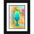 thumbnail image 1 of Haase, Andrea 13x18 Black Ornate Wood Framed with Double Matting Museum Art Print Titled - Cocktail Night, 1 of 4